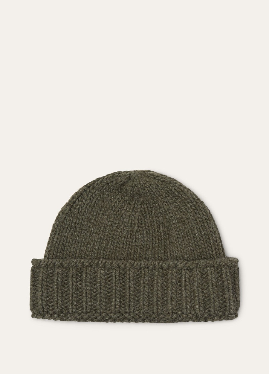 alpe di mera beanie kasjmier onderwater groen