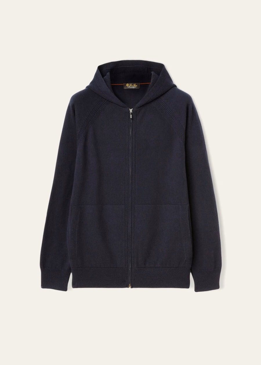 Merano Baby Cashmere Bomberjack Marineblauw