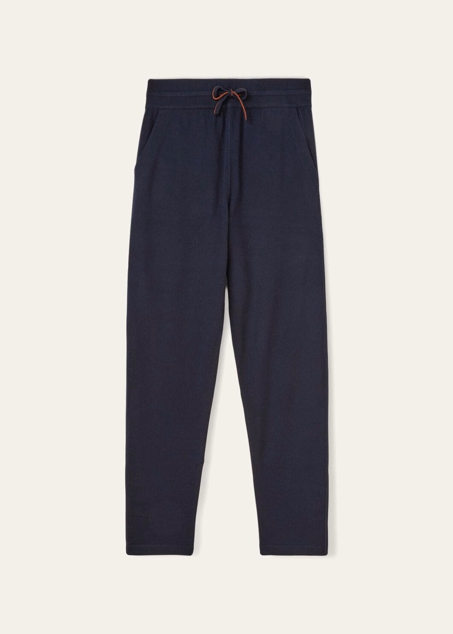 Merano baby kasjmier broek marineblauw
