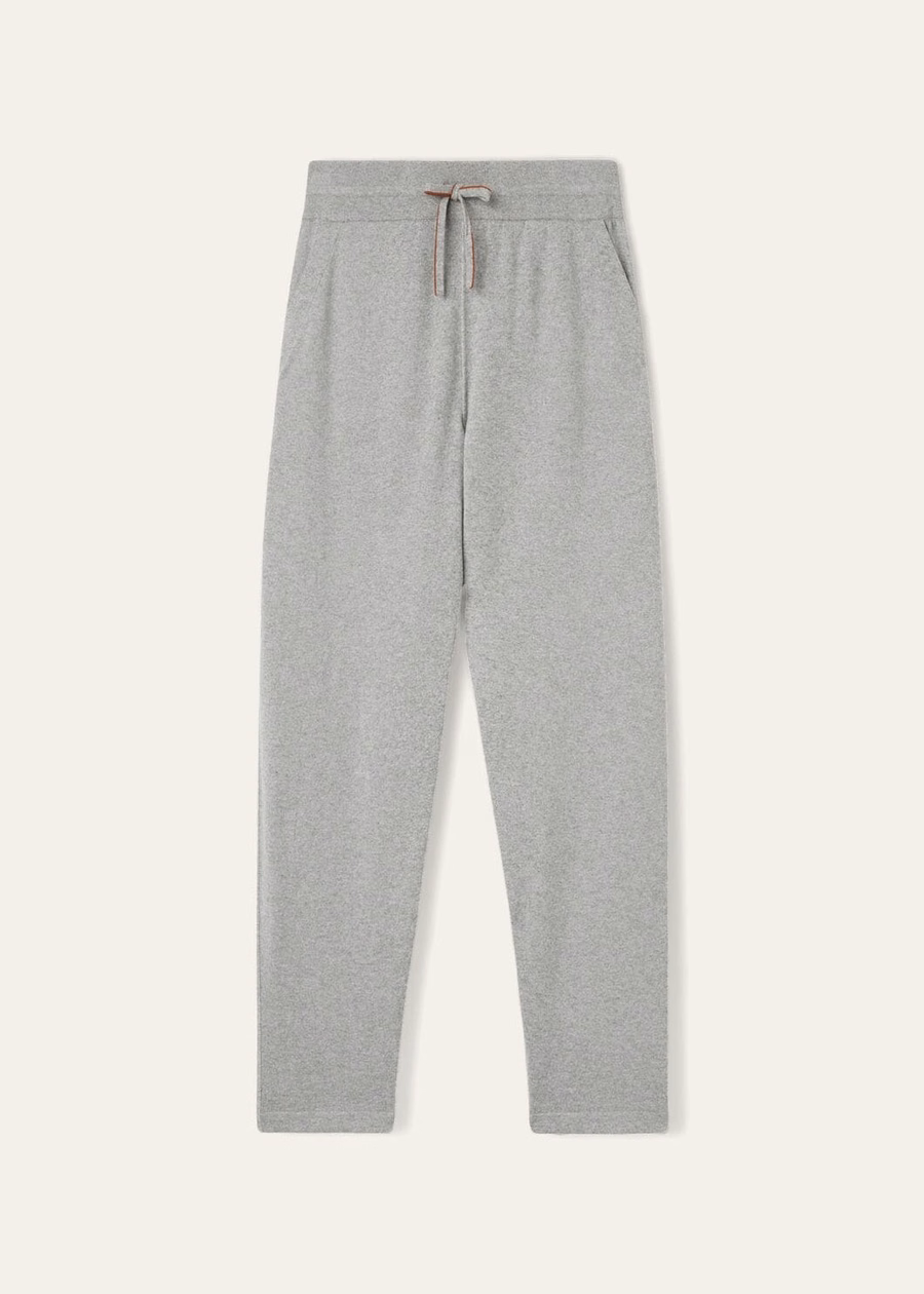 Merano Baby Cashmere flanellen gemêleerde broek