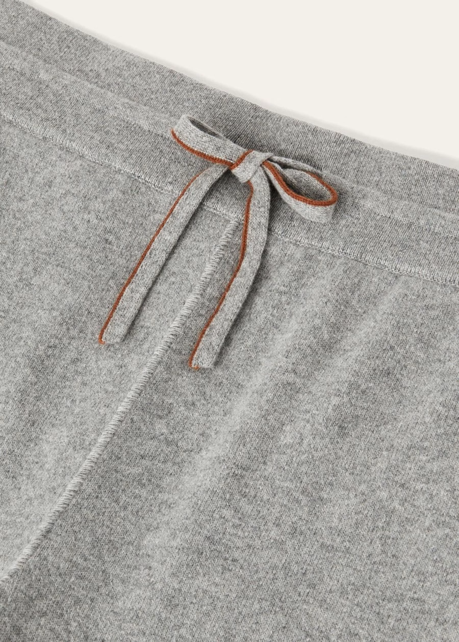 Merano Baby Cashmere flanellen gemêleerde broek