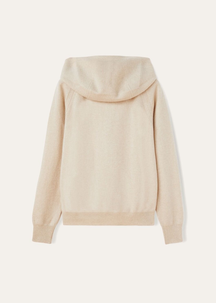 merano bomber baby cashmere melange naturel