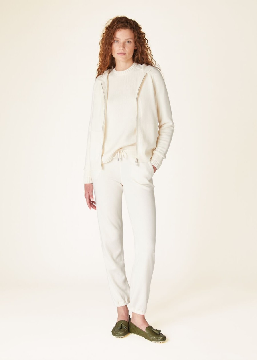 merano bomber baby cashmere white titanium