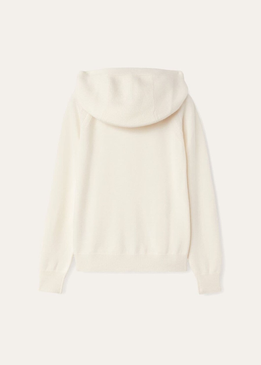 merano bomber baby cashmere white titanium