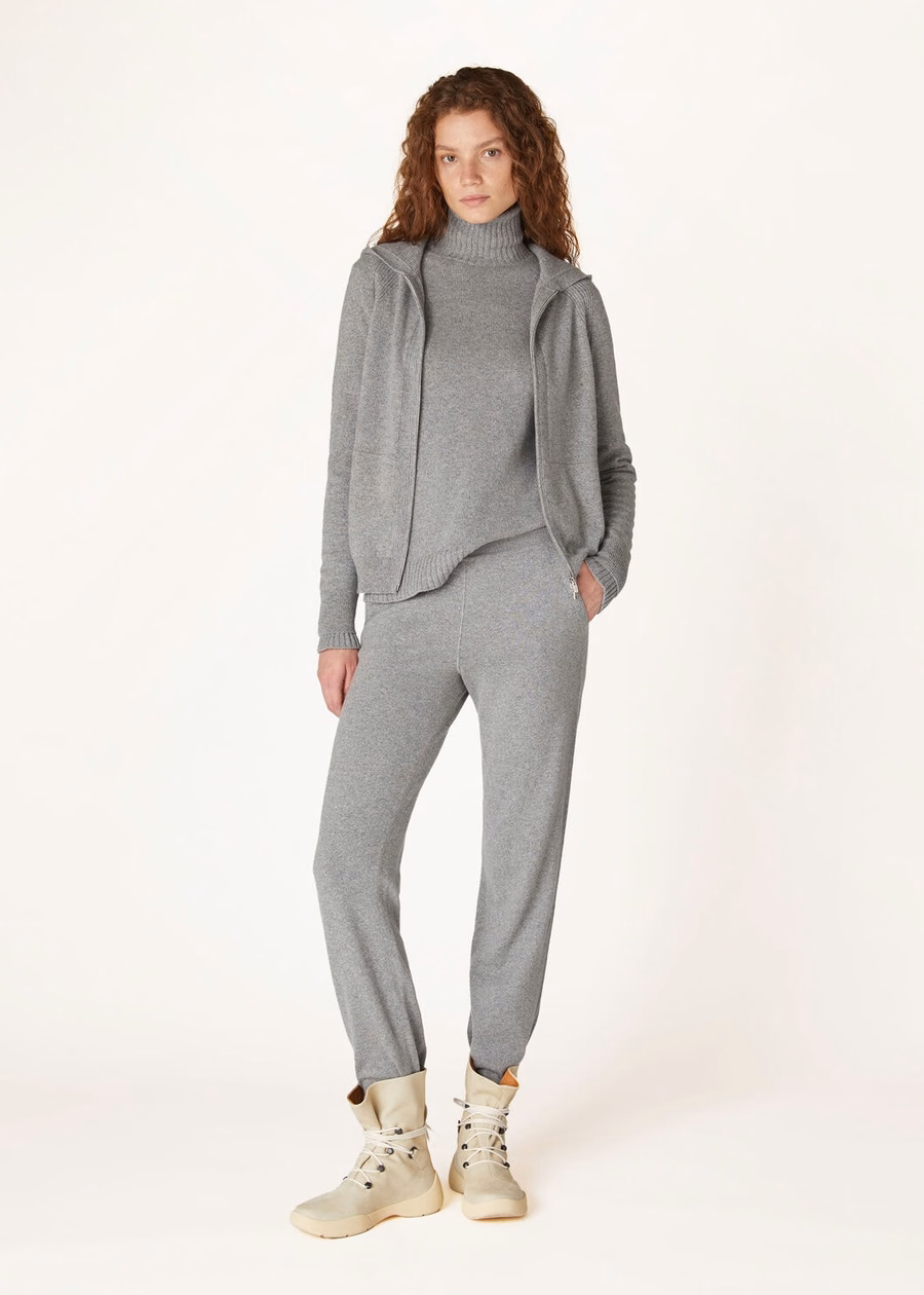 Merano Bomber Baby Cashmere Flanel Melange
