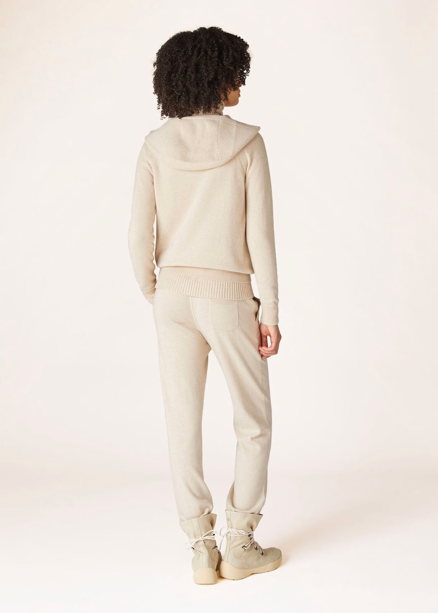 Merano Bomber Baby Cashmere Melange naturel