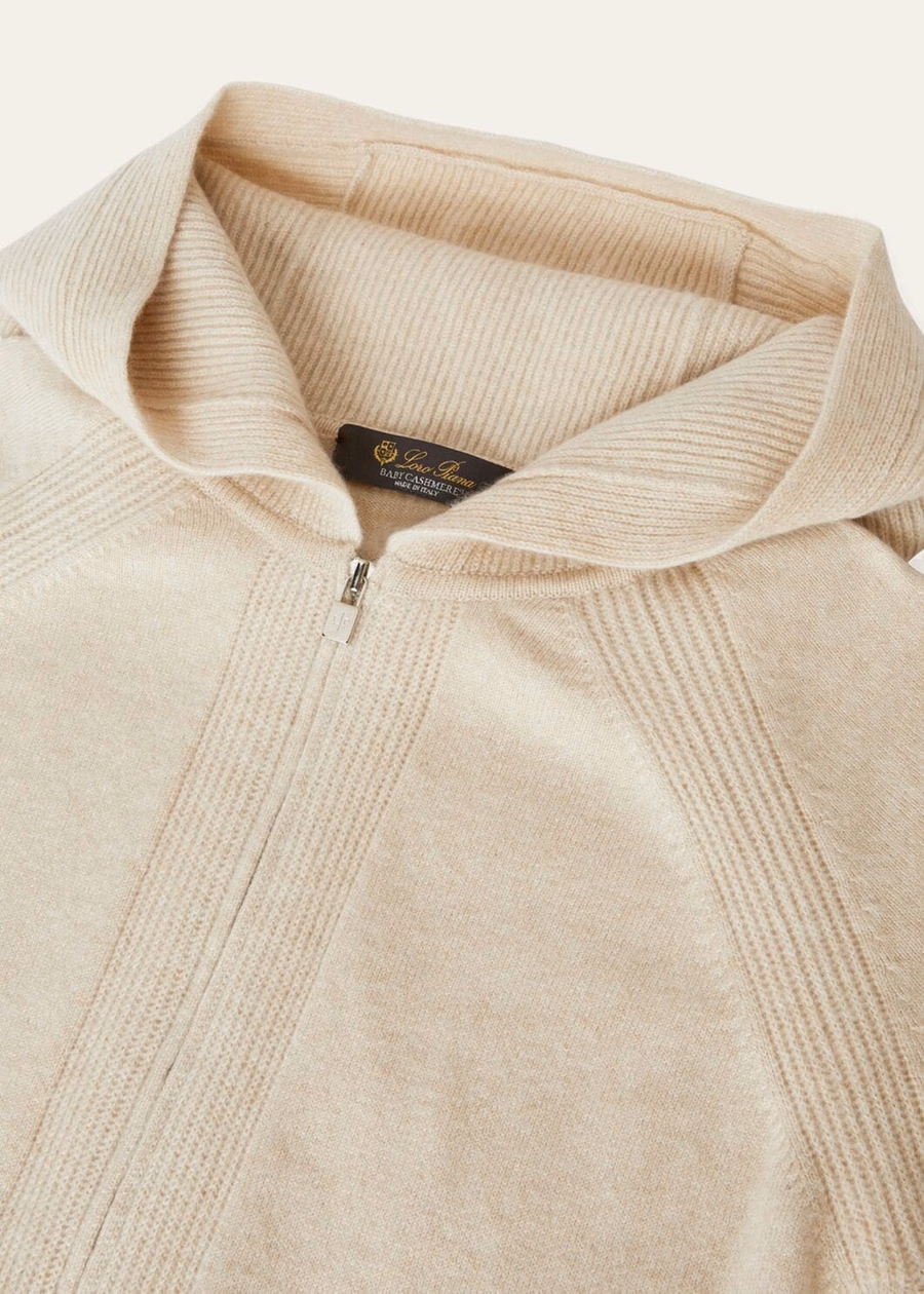 Merano Bomber Baby Cashmere Melange naturel
