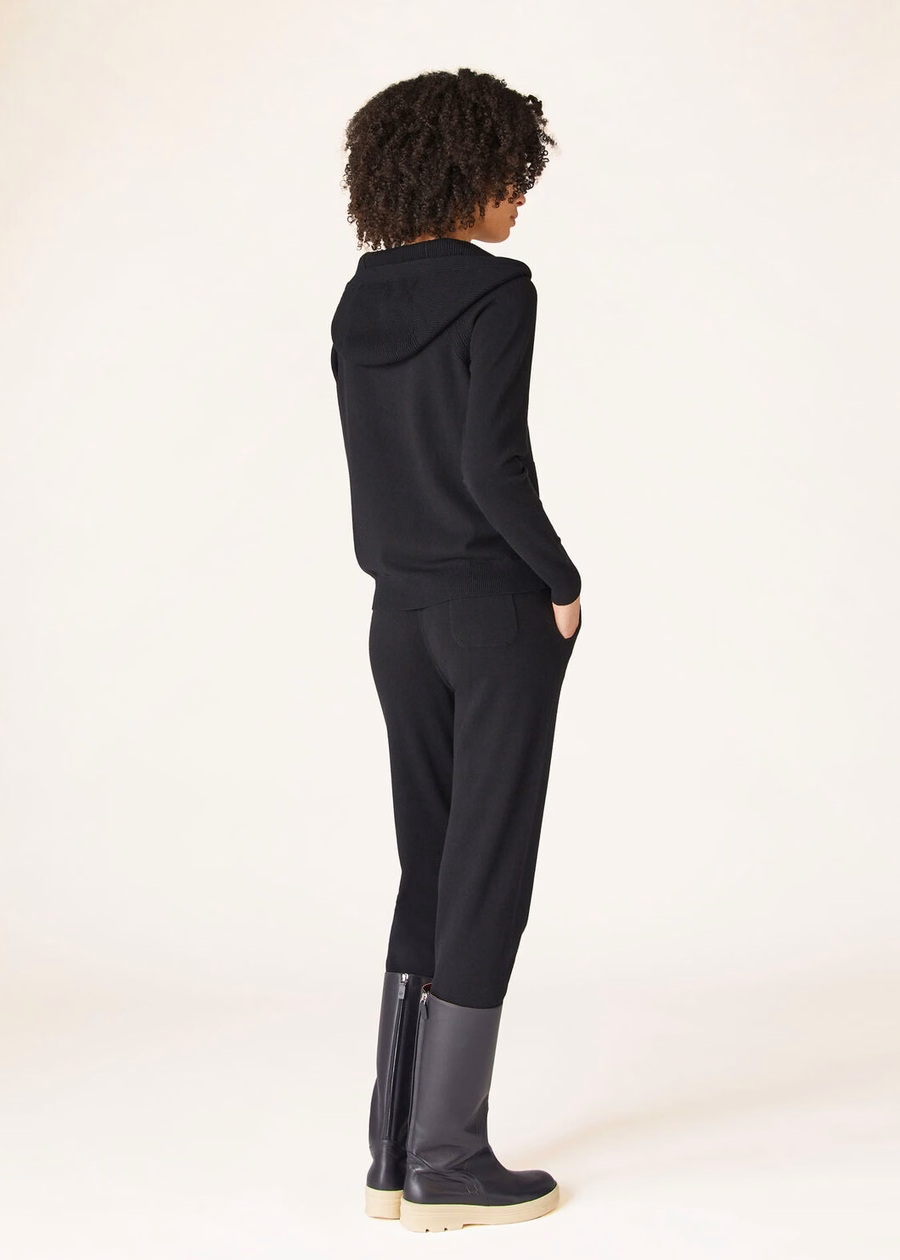 Merano Bomber Baby Kasjmier Zwart