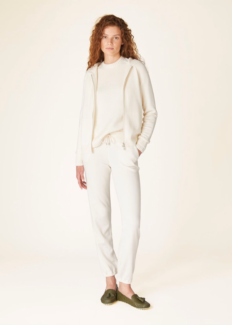 Merano Bomber Baby Cashmere White Titanium