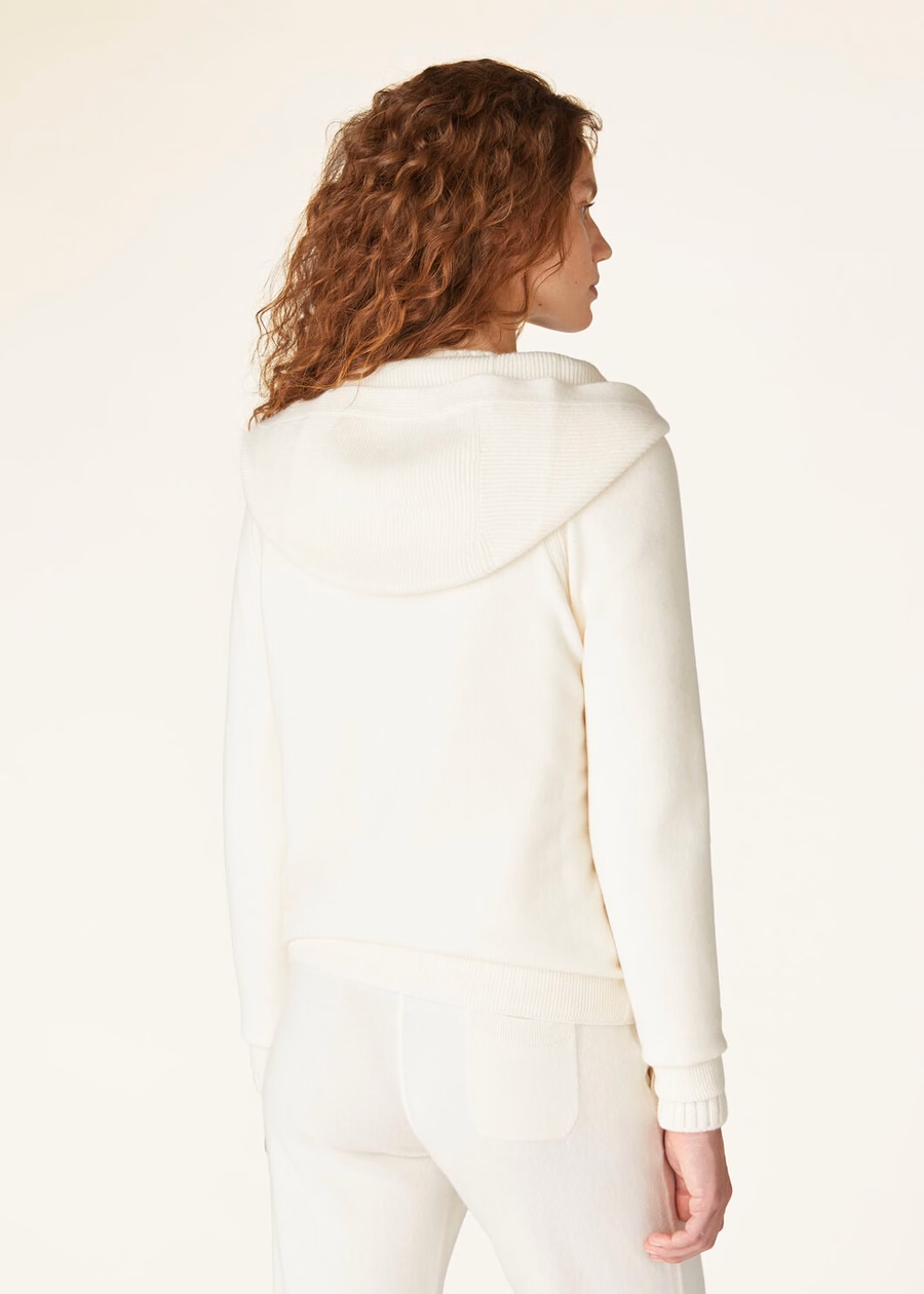 Merano Bomber Baby Cashmere White Titanium