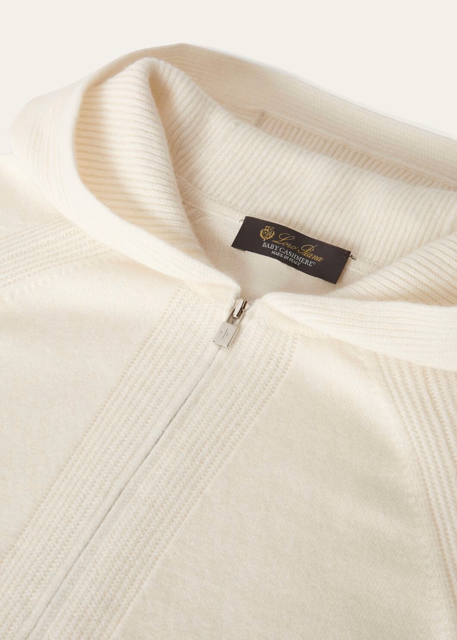 Merano Bomber Baby Cashmere White Titanium