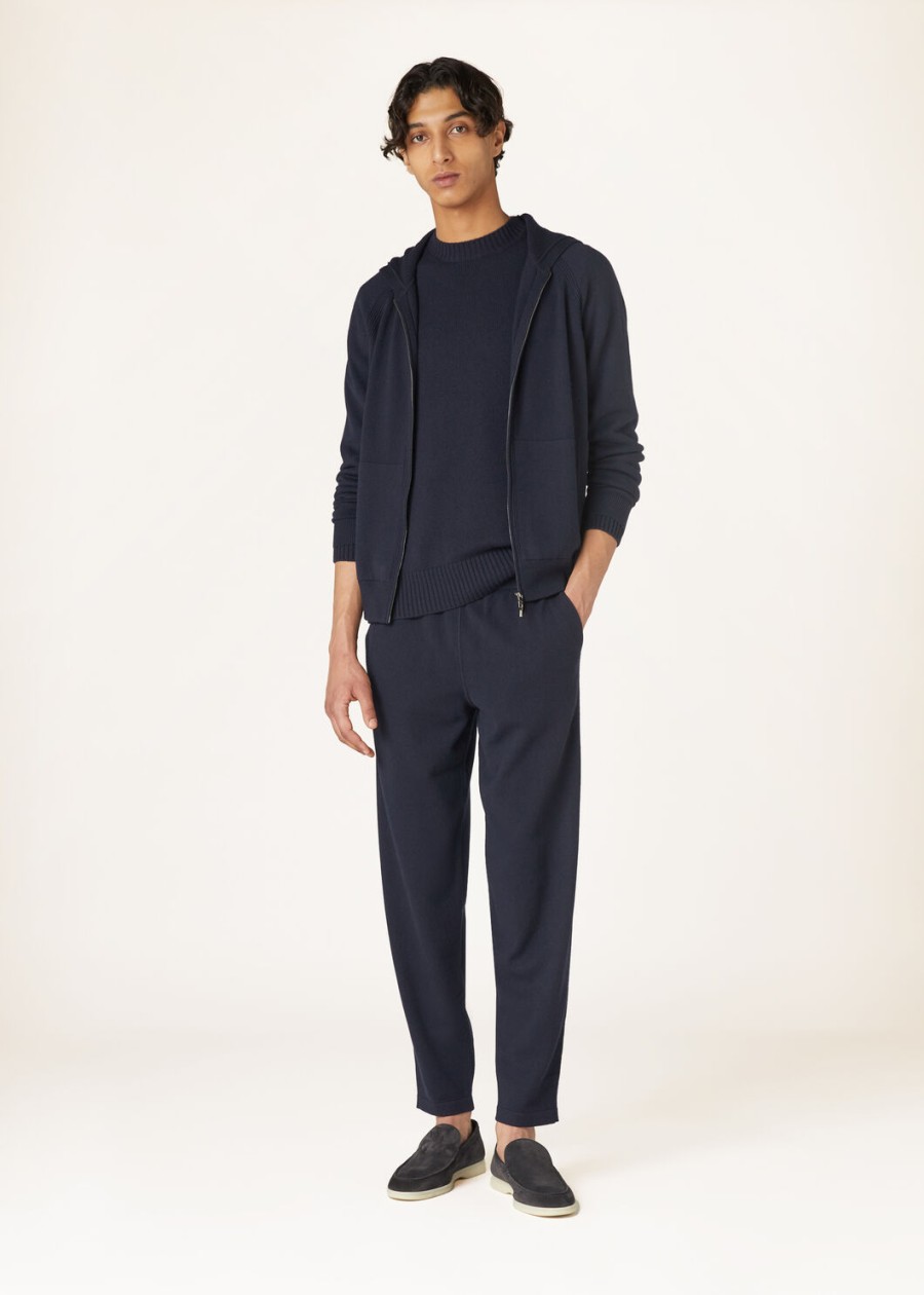 merano baby kasjmier broek marineblauw