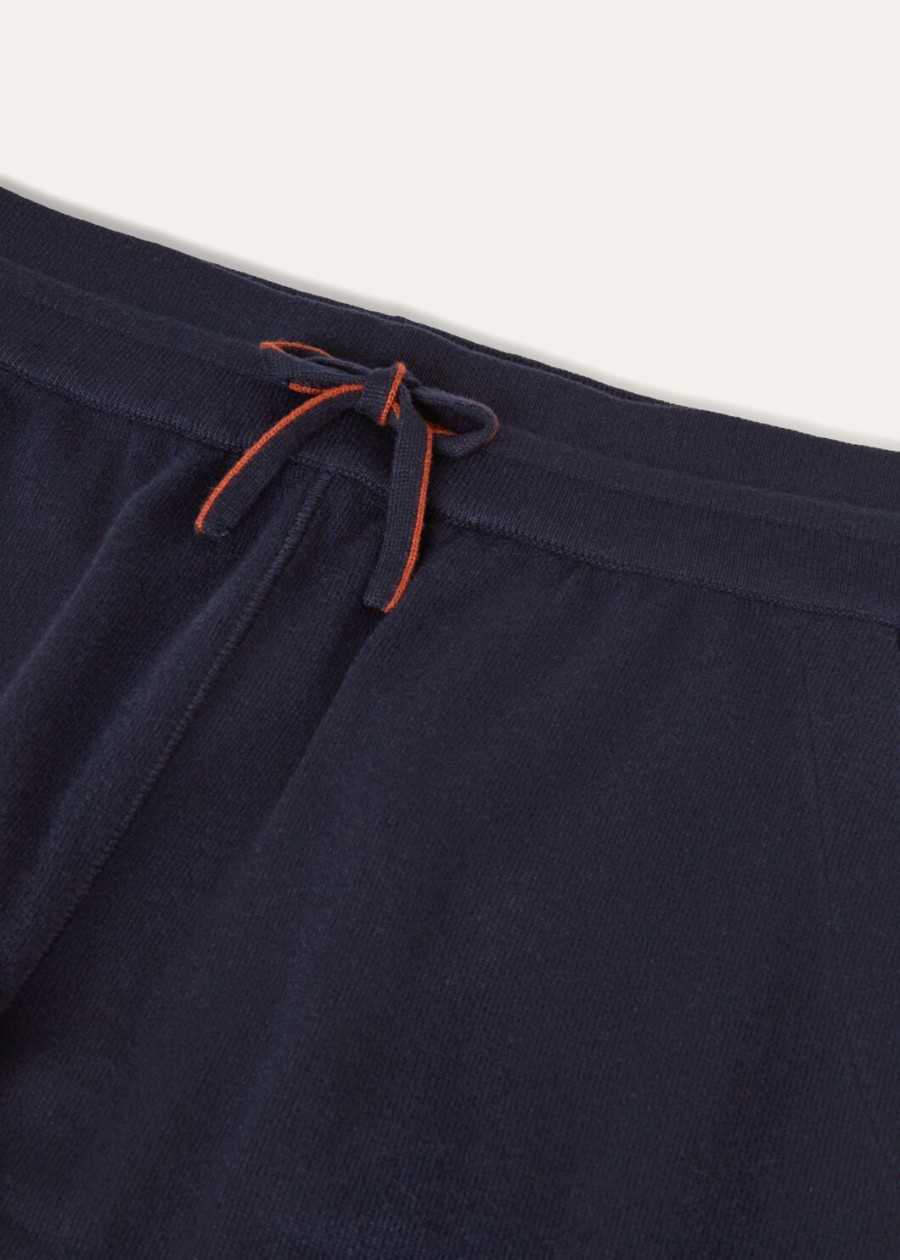 merano baby kasjmier broek marineblauw