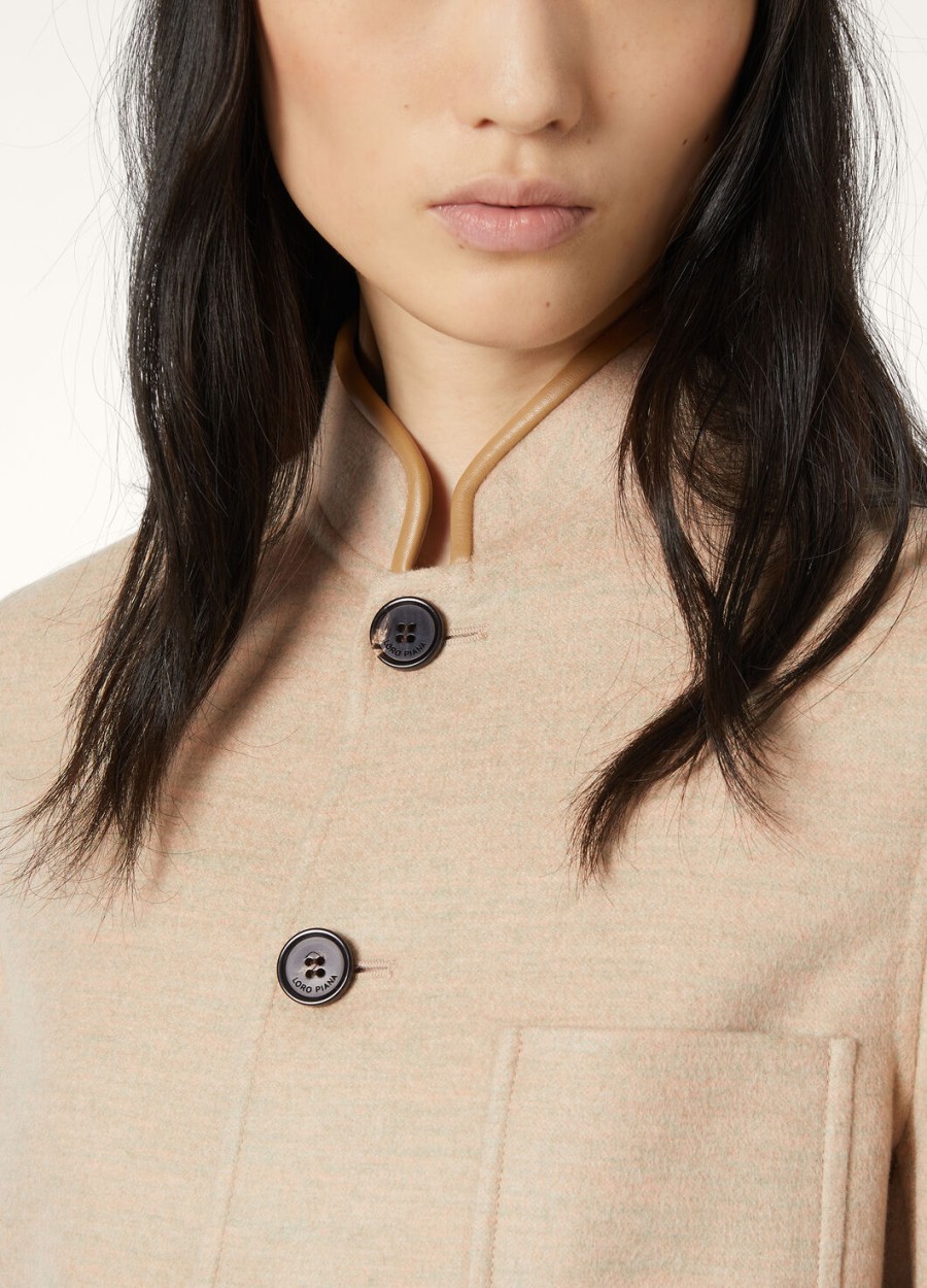 mini spagna cashmere jas rosy granite melange