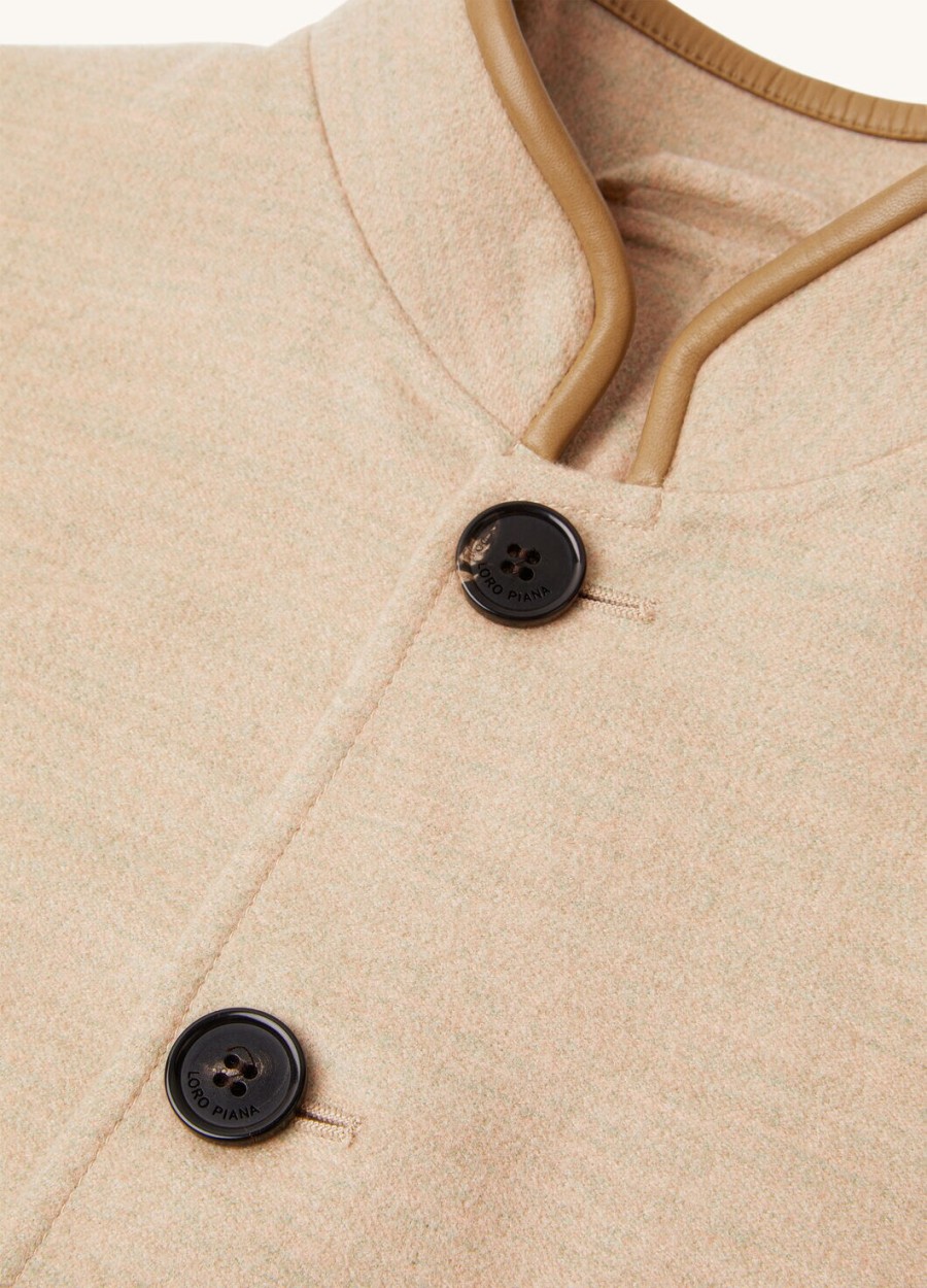 mini spagna cashmere jas rosy granite melange