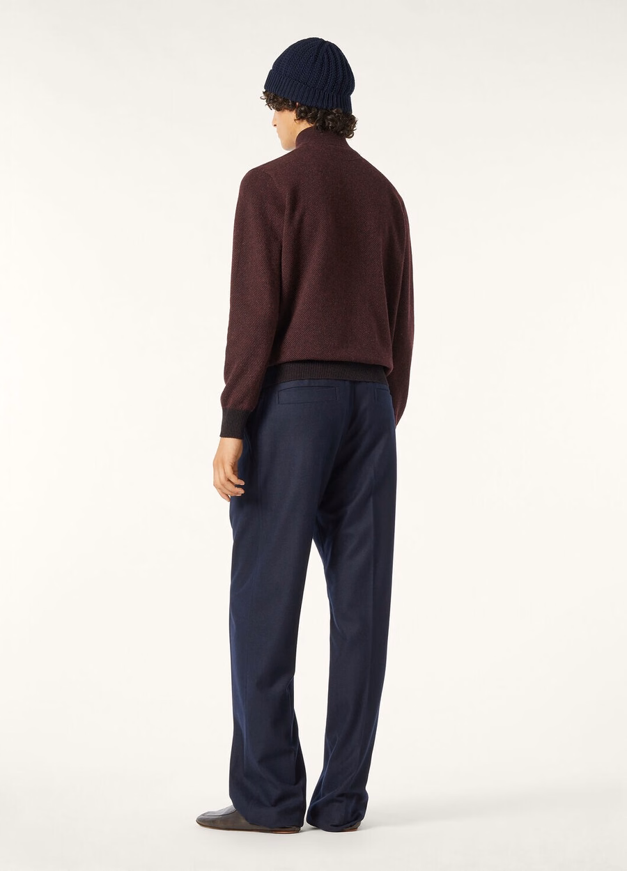 Roadster Mezzocollo Cashmere Brad Honey-sweater