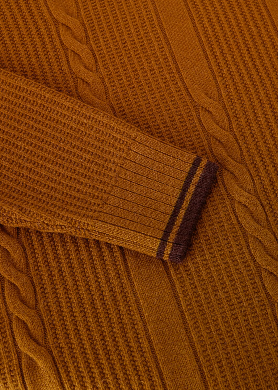 Tunari Crewneck Vicuña Nieuw Marokkaans Geel