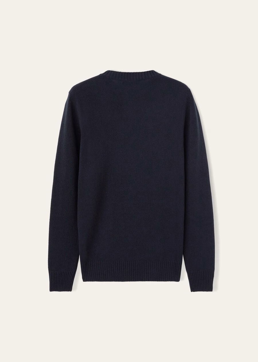 Parksville Crewneck Baby Cashmere Navy