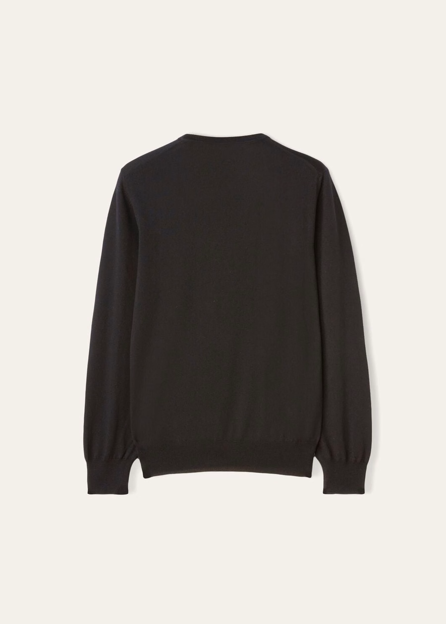 Cash Light Crewneck Cashmere Zwart