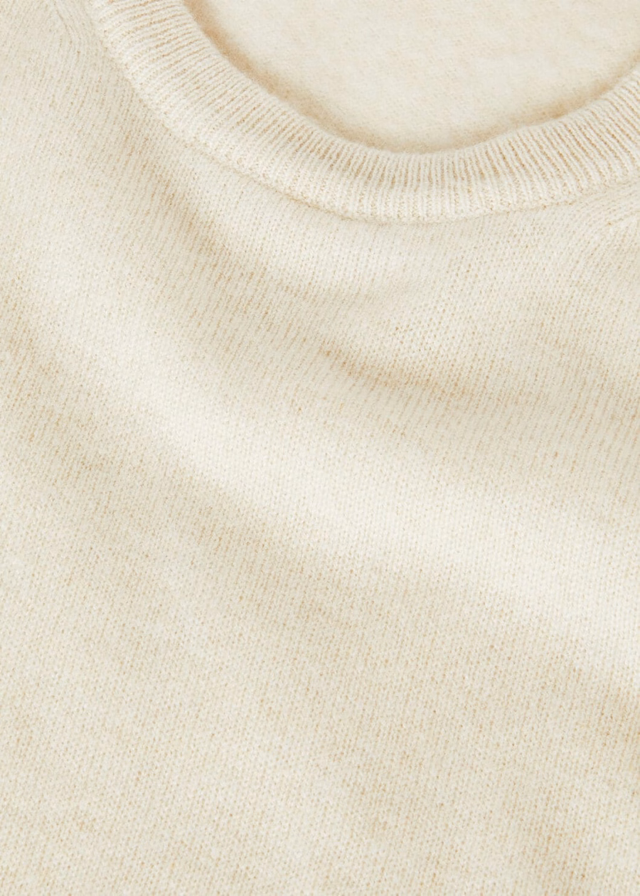 Loro Crewneck Cashmere Pure Dunes Mel