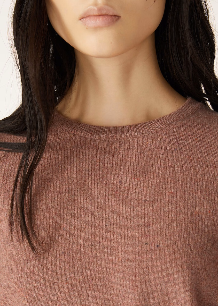 Loro Crewneck Cashmere Red Sand Mel