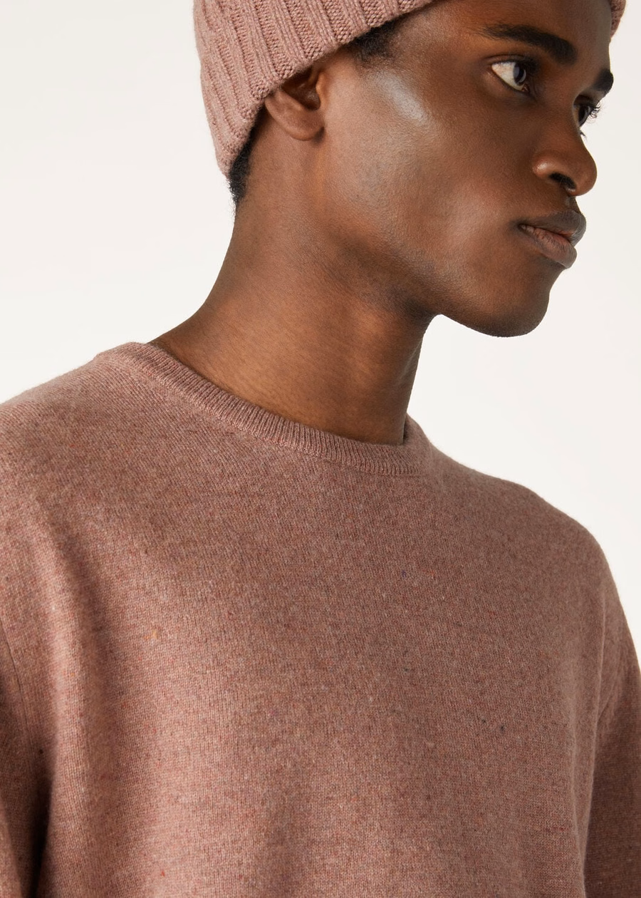 Loro Crewneck Cashmere Red Sand Mel