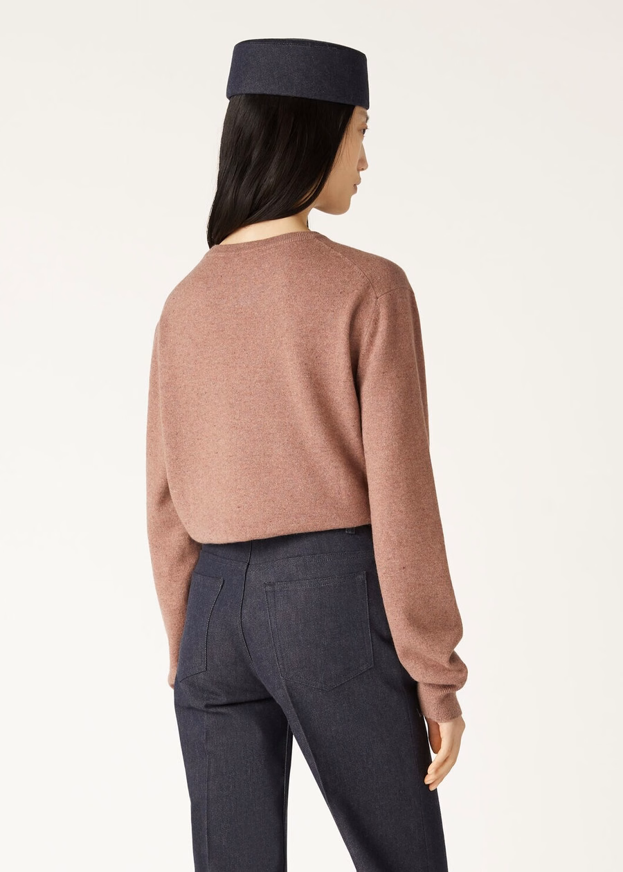 Loro Crewneck Cashmere Red Sand Mel