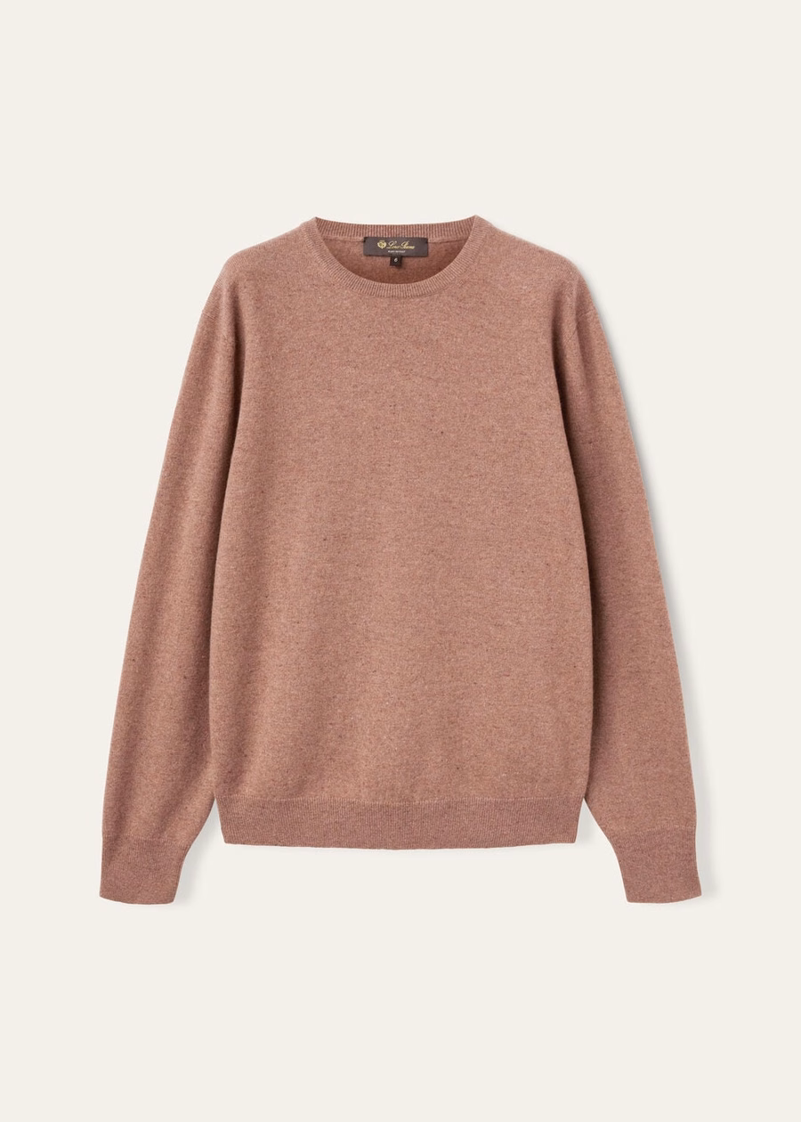 Loro Crewneck Cashmere Red Sand Mel