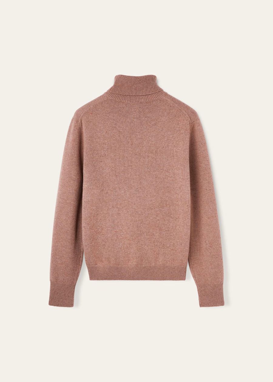 Loro coltrui van kasjmier, rood zandkleurig Mel