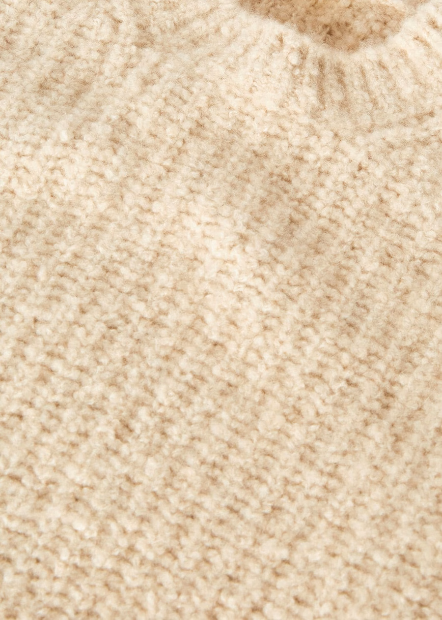 Cocooning kasjmier KASHA met ronde hals