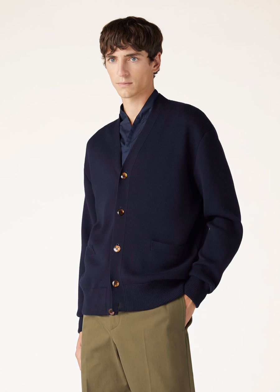Het Gift of Kings® blauw marineblauw/donkerbruin vest