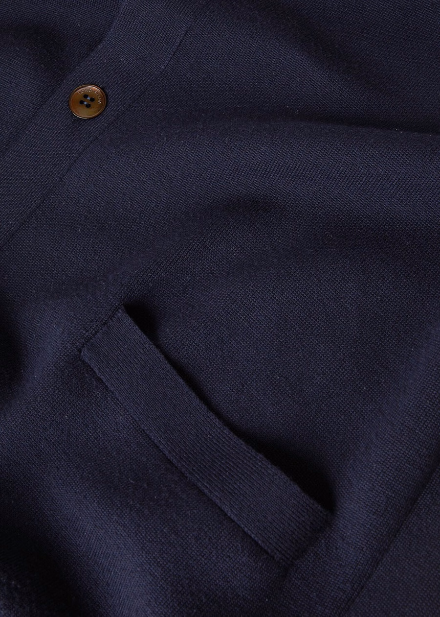 Het Gift of Kings® blauw marineblauw/donkerbruin vest