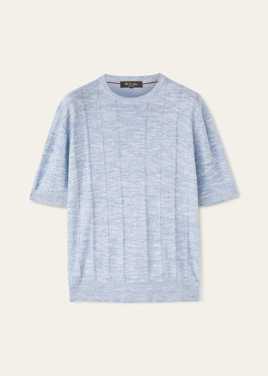 Tori Crewneck in zijde Saltwater