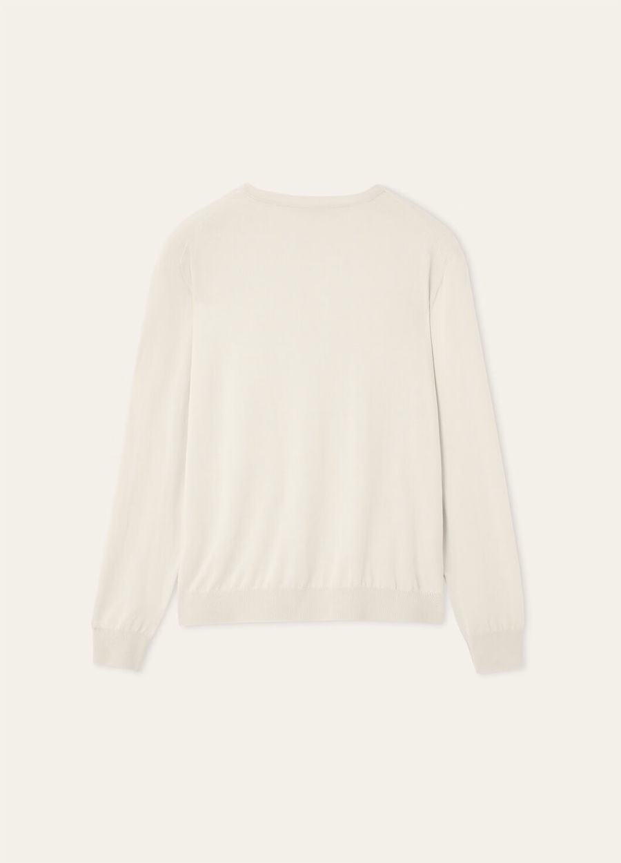Ice Wish Crewneck Katoen Winter Zand