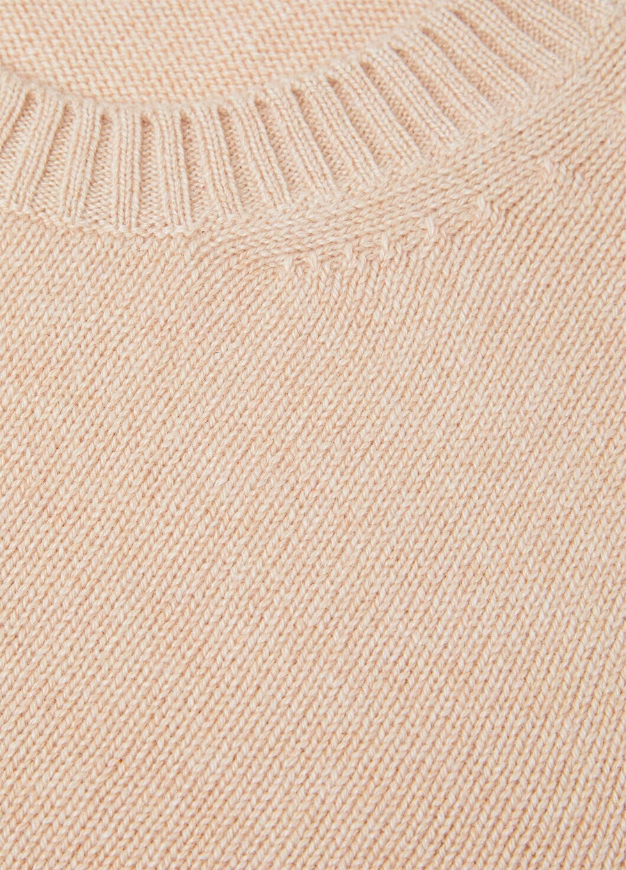 Parksville Crewneck Baby Cashmere Blushing Beige Melange