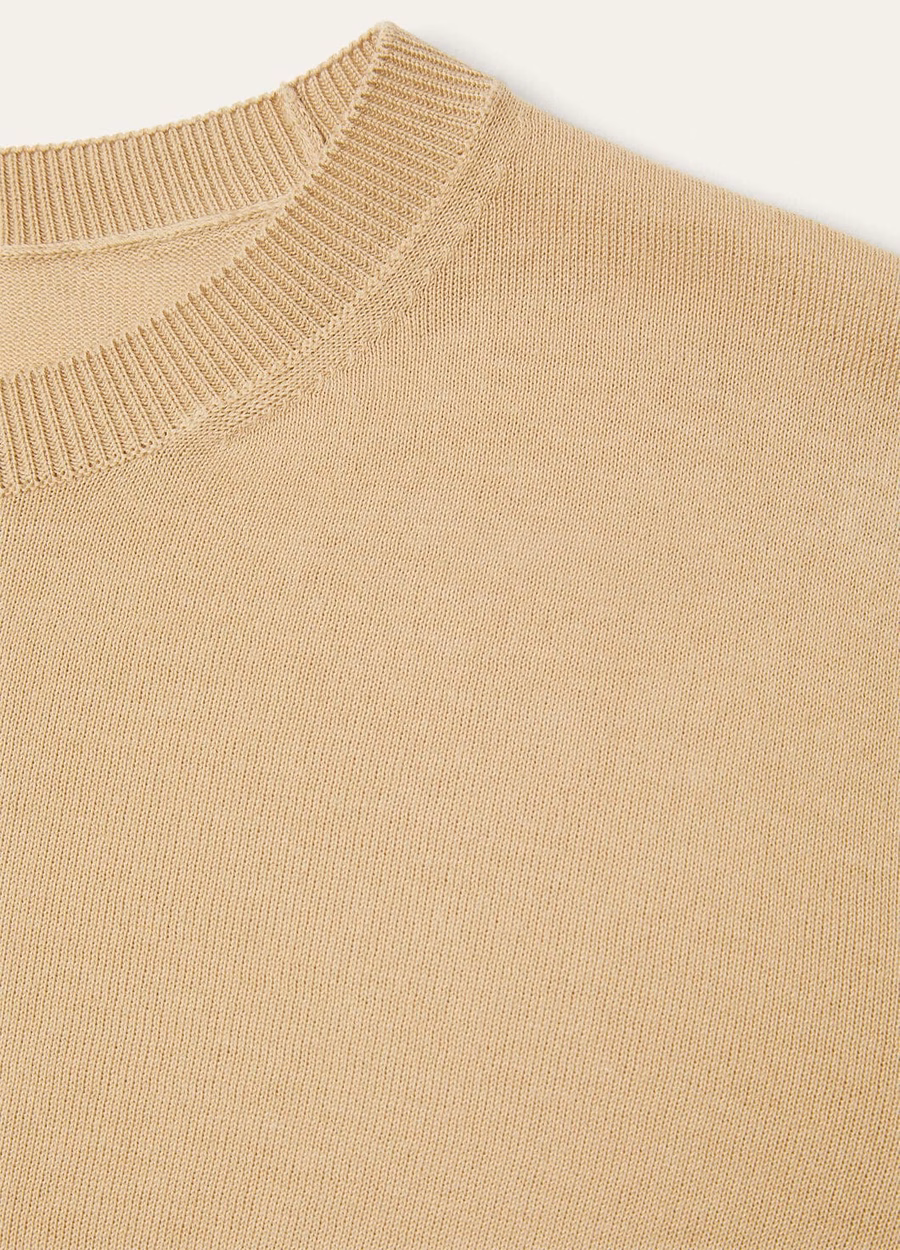 Angera Crewneck Katoen Pijnboompitten