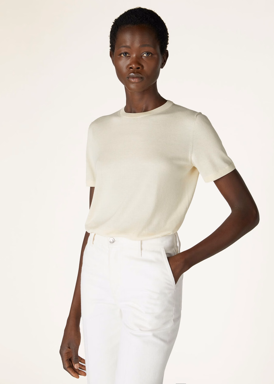 Angera Crewneck Katoen Daikon