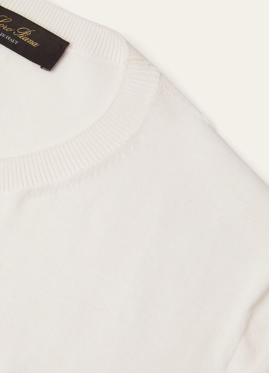 Angera Crewneck Katoen Wit