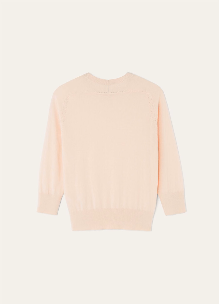 Piuma Crewneck Kasjmier Zachtroze