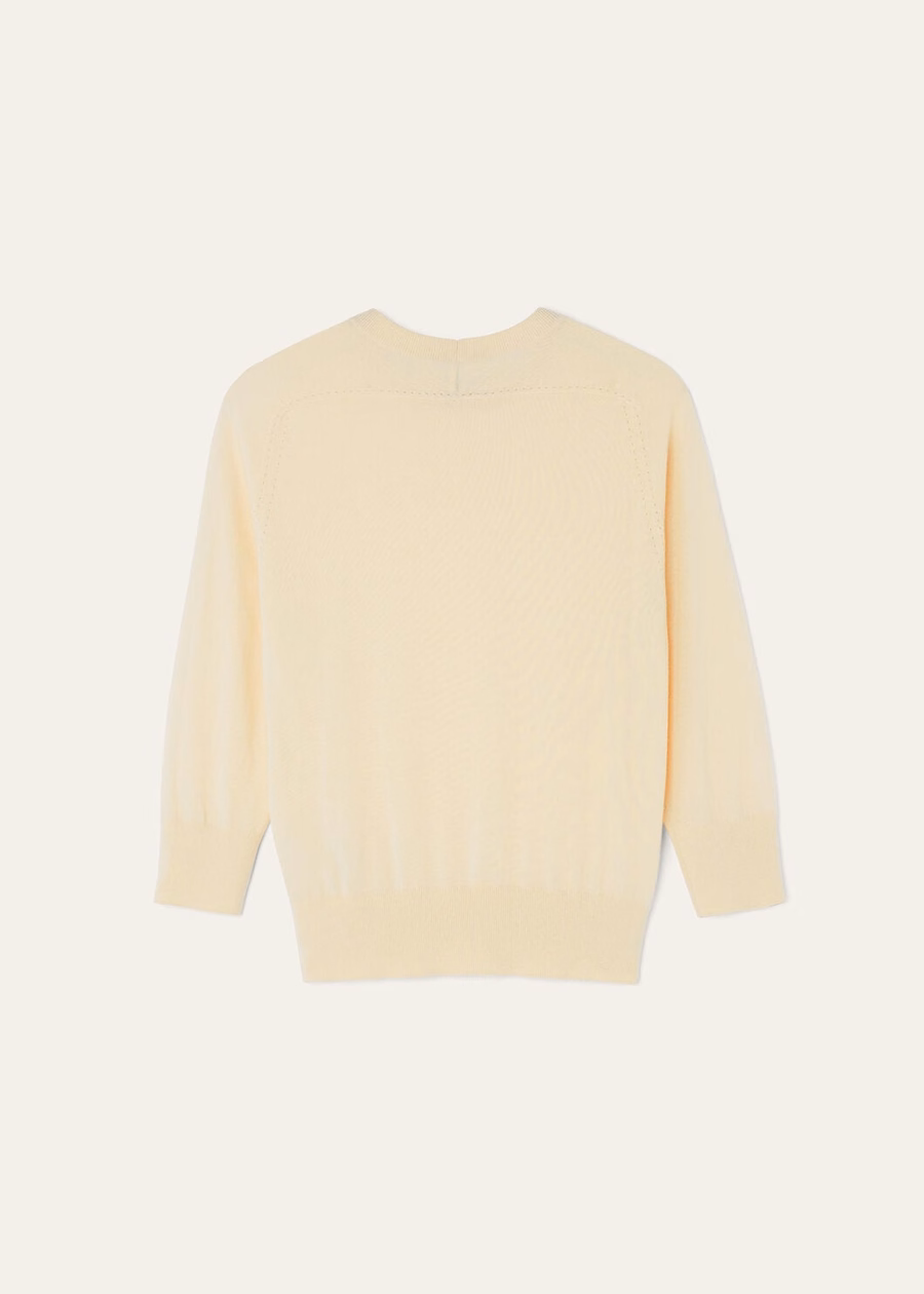Piuma Crewneck Cashmere Soft Butter