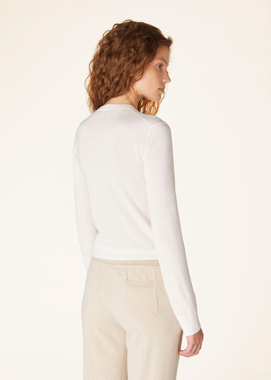 Nieuwe Piuma V-Deck Cashmere White