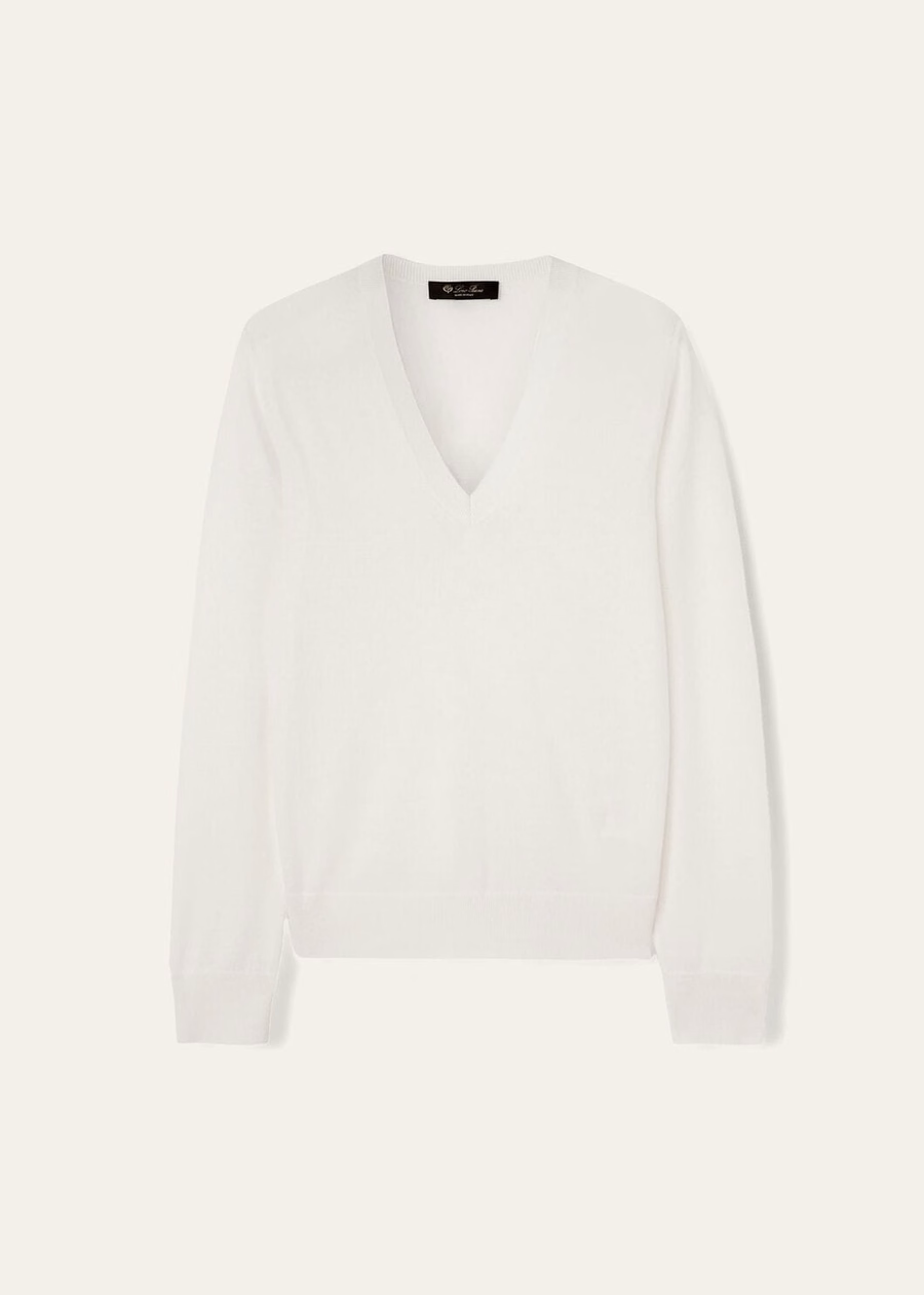 Nieuwe Piuma V-Deck Cashmere White