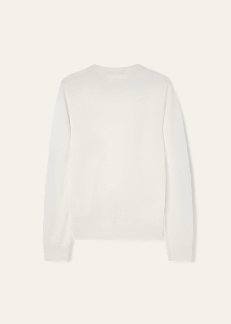 Nieuwe Piuma V-Deck Cashmere White