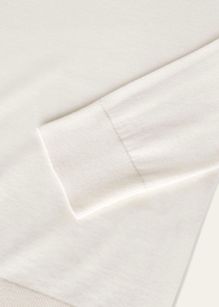 Nieuwe Piuma V-Deck Cashmere White