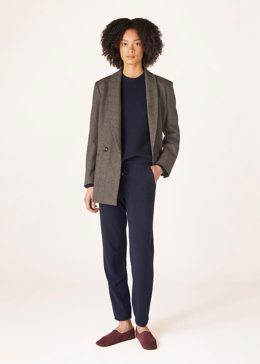 Parksville Crewneck Baby Cashmere Navy
