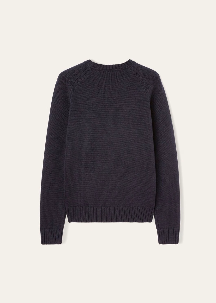 Parksville Crewneck Baby Cashmere Navy