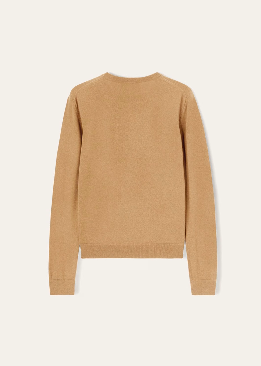 Vicuña met ronde hals Natuurlijk licht Vicuña