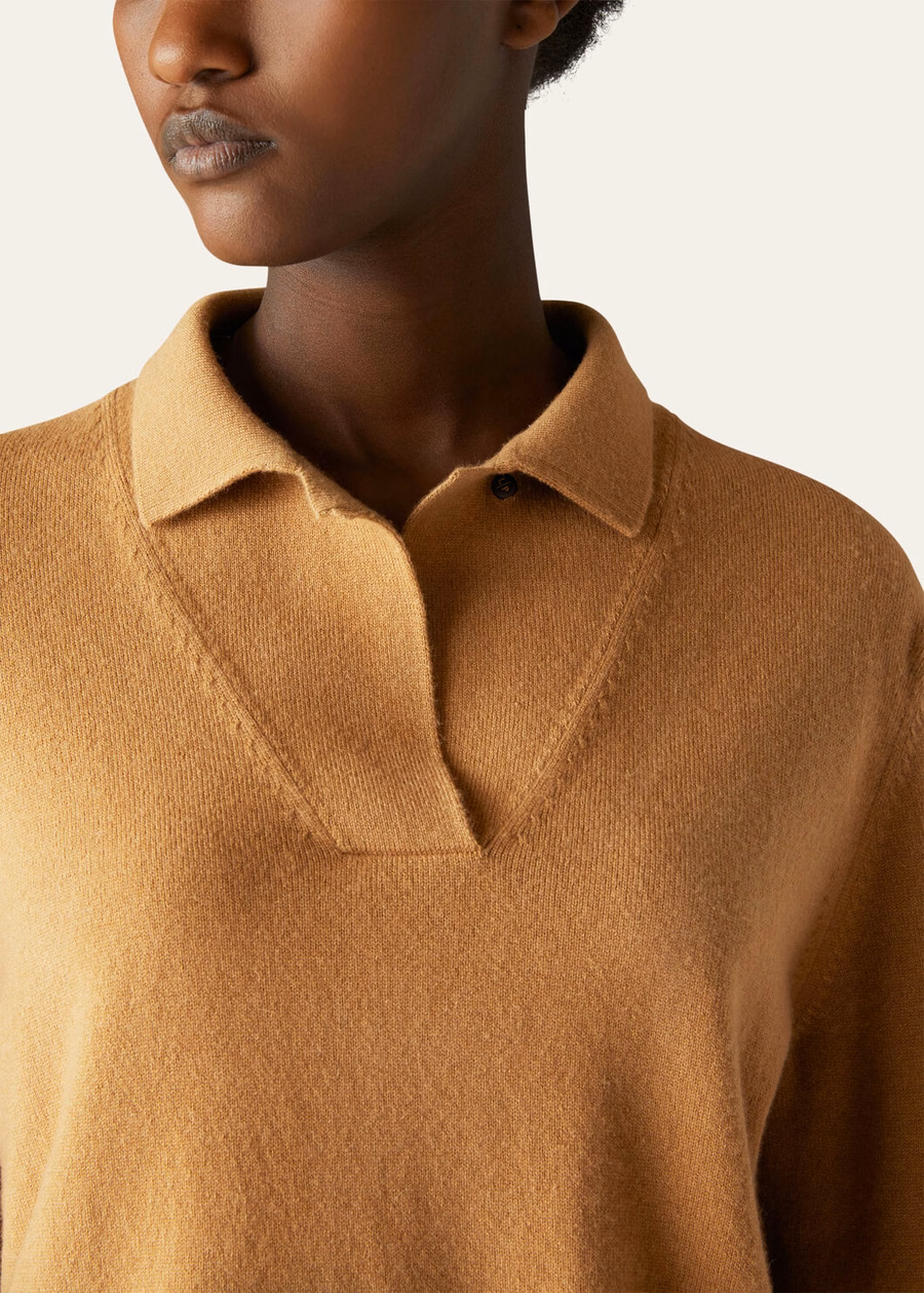 Poloshirt Merano Vicuña Naturel Medium Vicuna