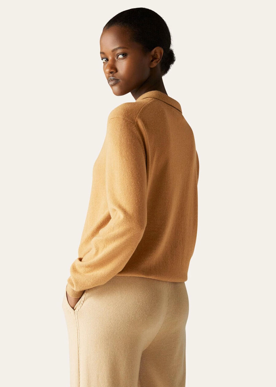 Poloshirt Merano Vicuña Naturel Medium Vicuna