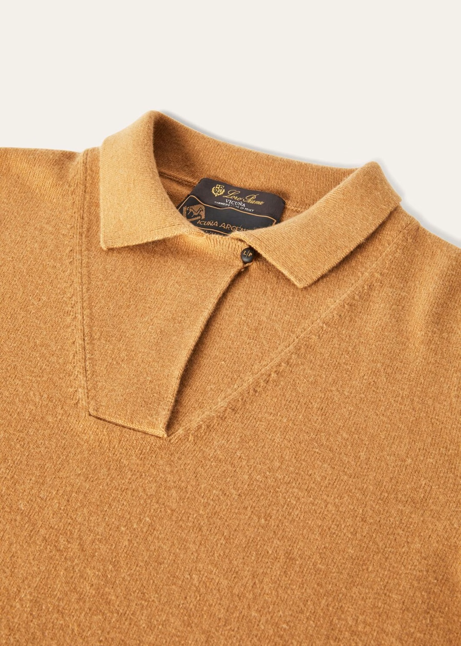 Poloshirt Merano Vicuña Naturel Medium Vicuna